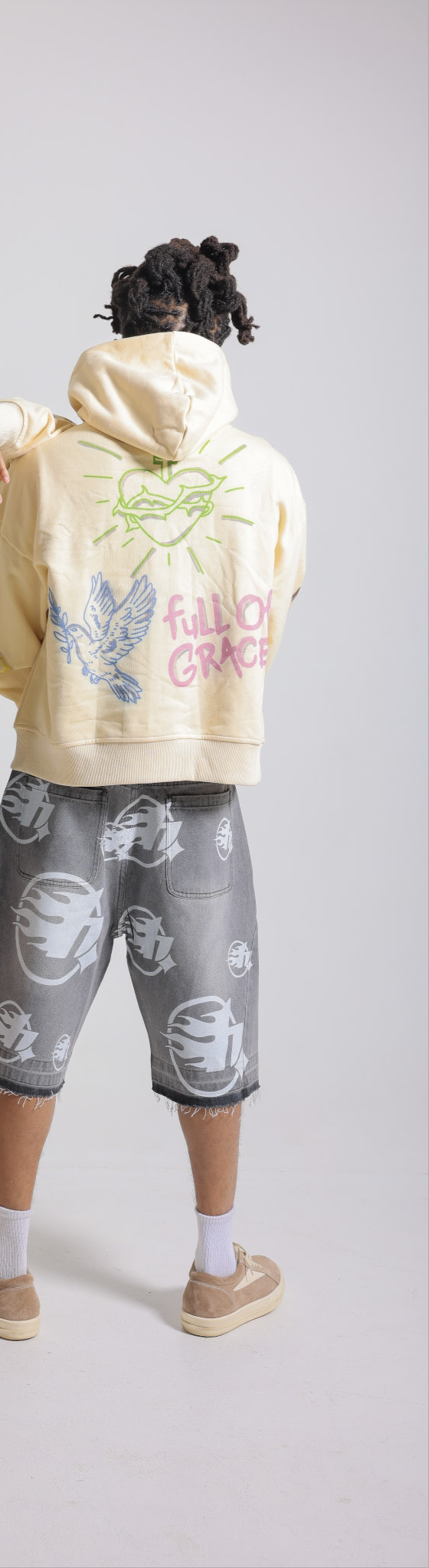 Rhinestone Denim Shorts