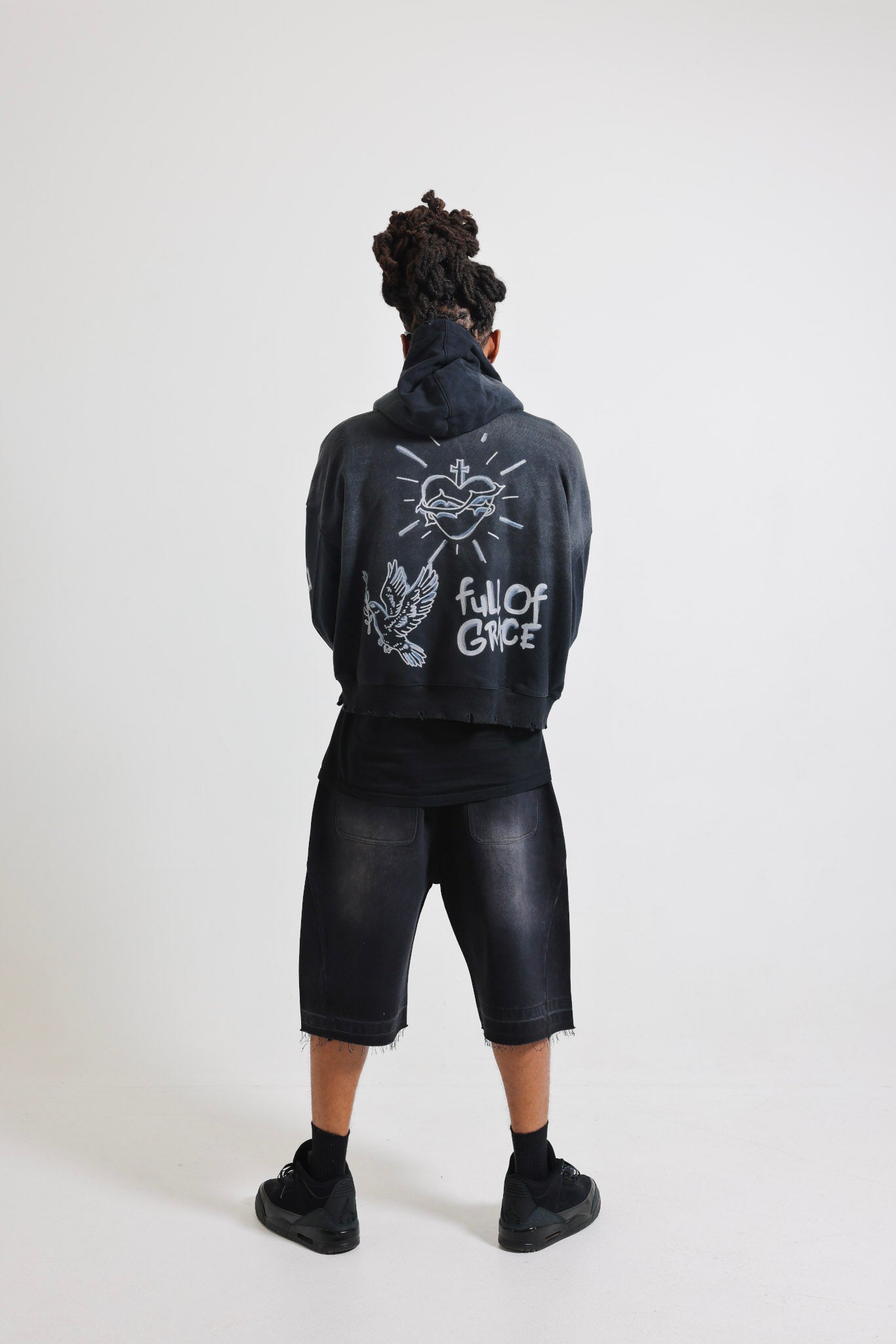 “Full of Grace” Crop Hoodie