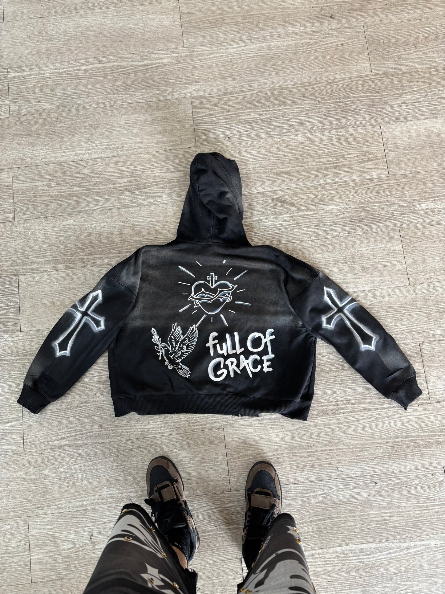 “Full of Grace” Crop Hoodie