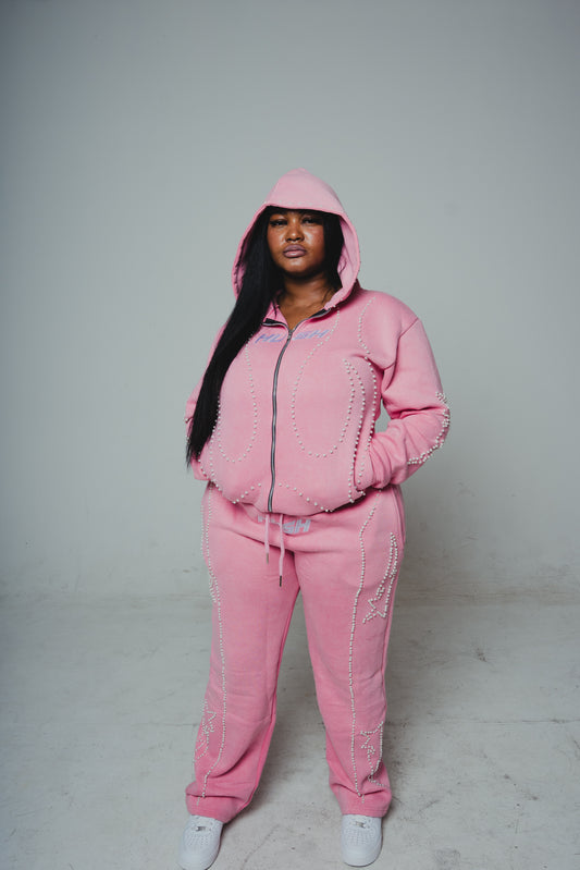 Pink Fall 2025 Hush Jogging Pants